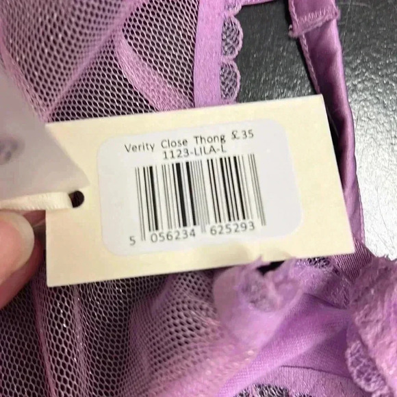 NWT Myla Verity Close Lavender Thong - Picture 3 of 3